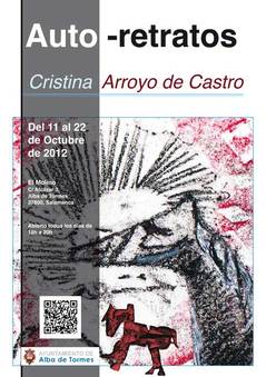 Cartel de la exposición, Cristina Arroyo de Castro